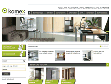 Tablet Screenshot of kamex.co.hu